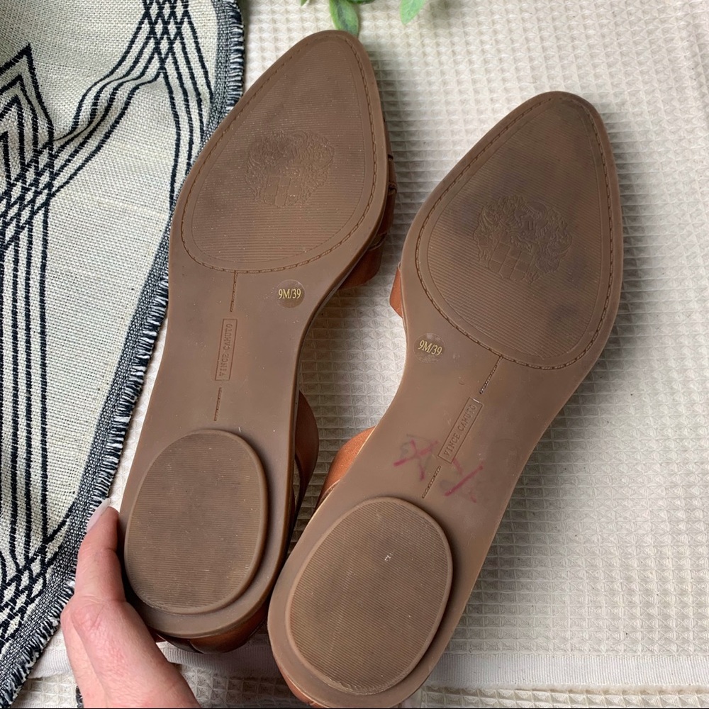 VINCE CAMUTO Reta D’Orsay Woven Flats - Picture 5 of 6